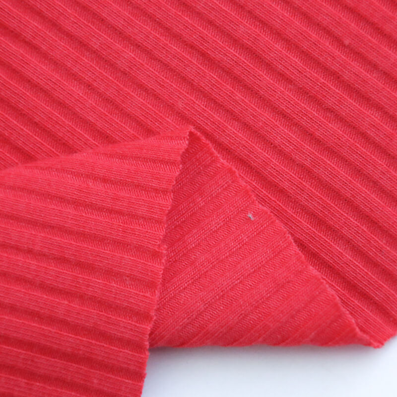 200g Spandex Knit Rib Fabric for Apparel Wholesale Supplier 24
